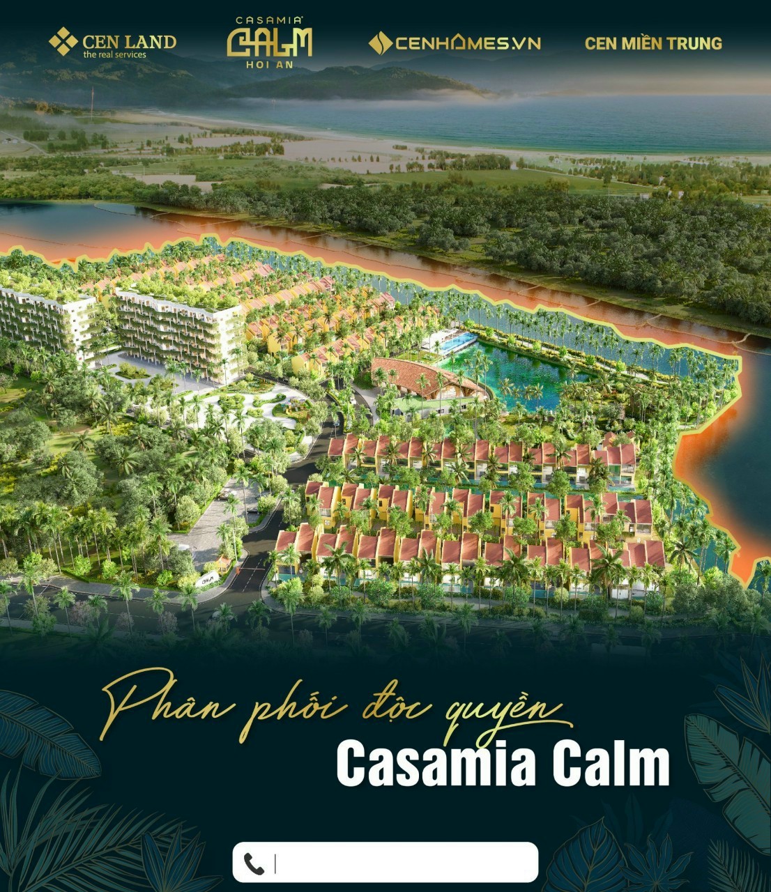 Villa Casamia Calm Hội An mặt sông Cổ Cò biển An Bàng