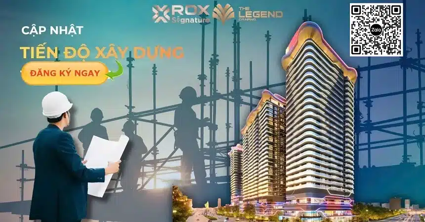 cập nhật tiến độ the legend city danang