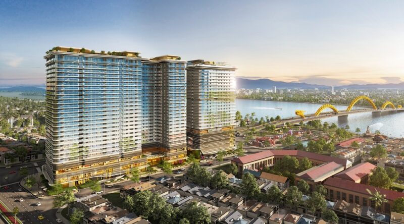 TỔ HỢP CĂN HỘ THE LEGEND CITY DA NANG NGAY ĐẦU CẦU RỒNG