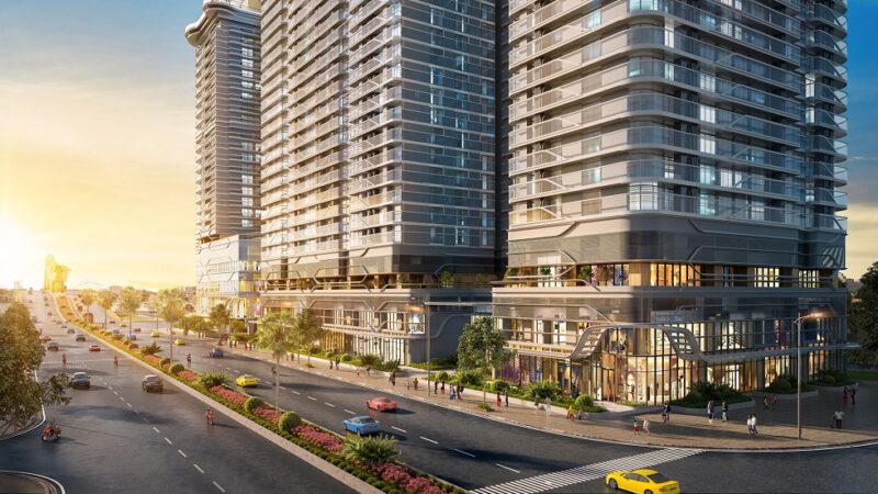 Tổ hợp trung tâm thương mại tại The Legend City Da Nang.