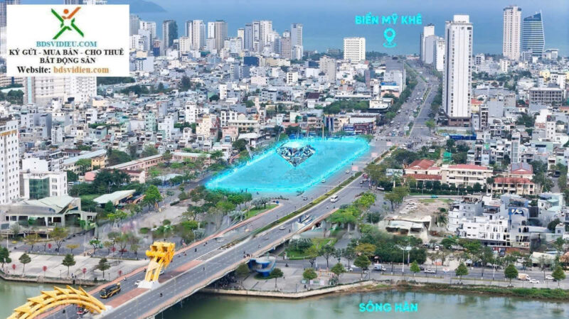 Vị trí khu đất xây dựng dự án The Legend City Da Nang