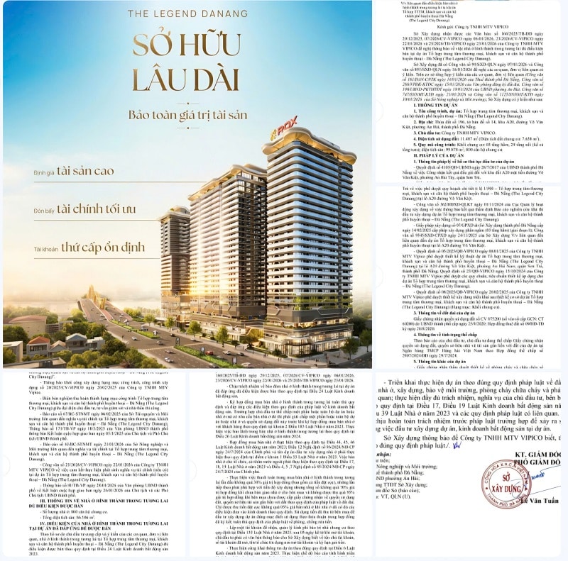 Giấy phép dự án The Legend City