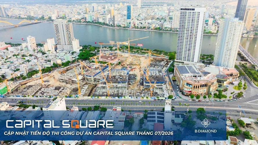 tiến độ dự án Capital Square BRG