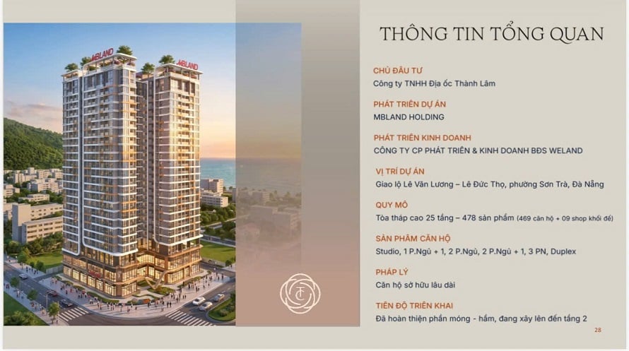 thông tin tổng quan the camellia đà nẵng