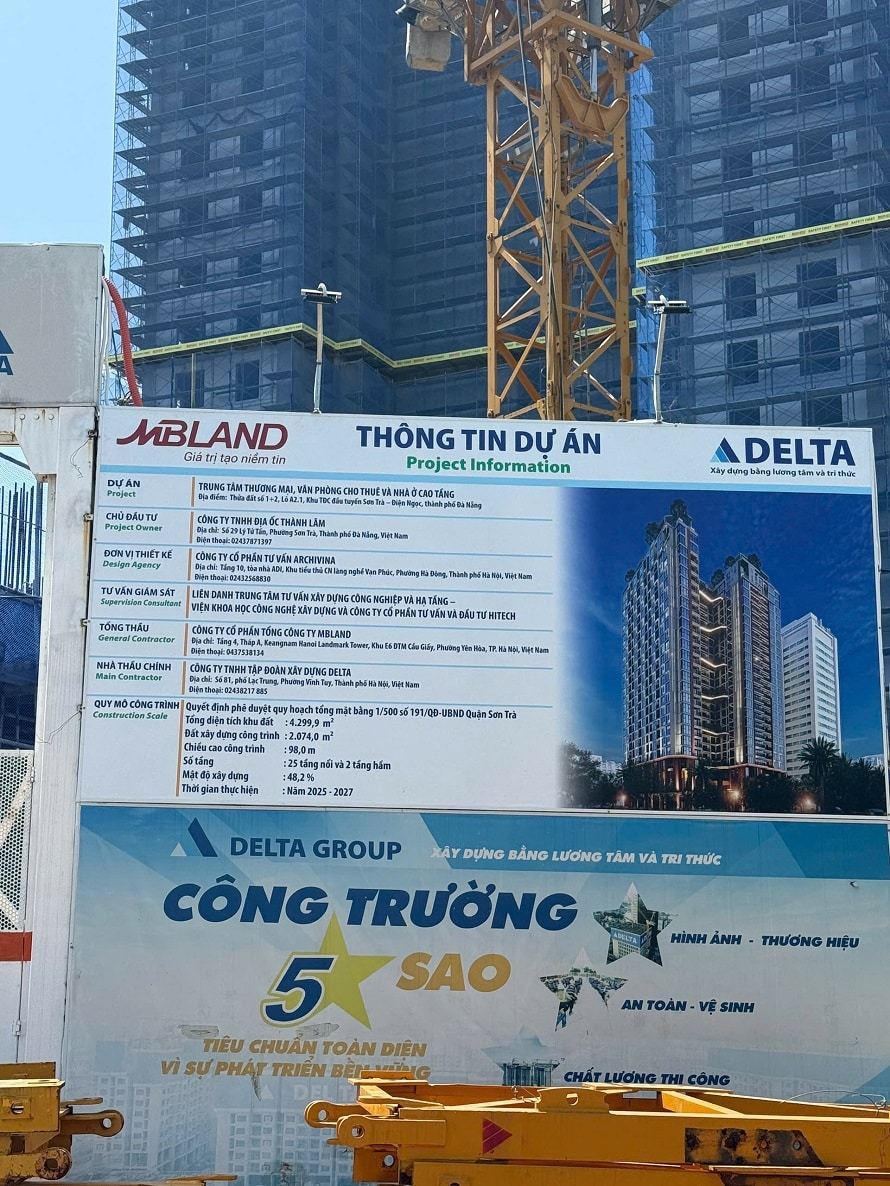 Theo dõi tiến độ xây dựng dự án The Camellia Sơn Trà - Đà Nẵng.