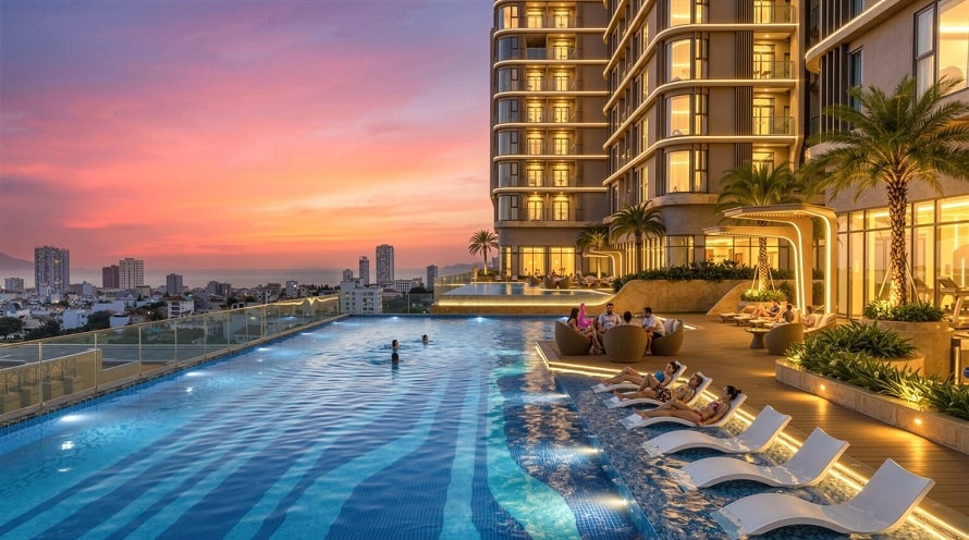 tien-ich-ho-boi-apromano-tower-da-nang
