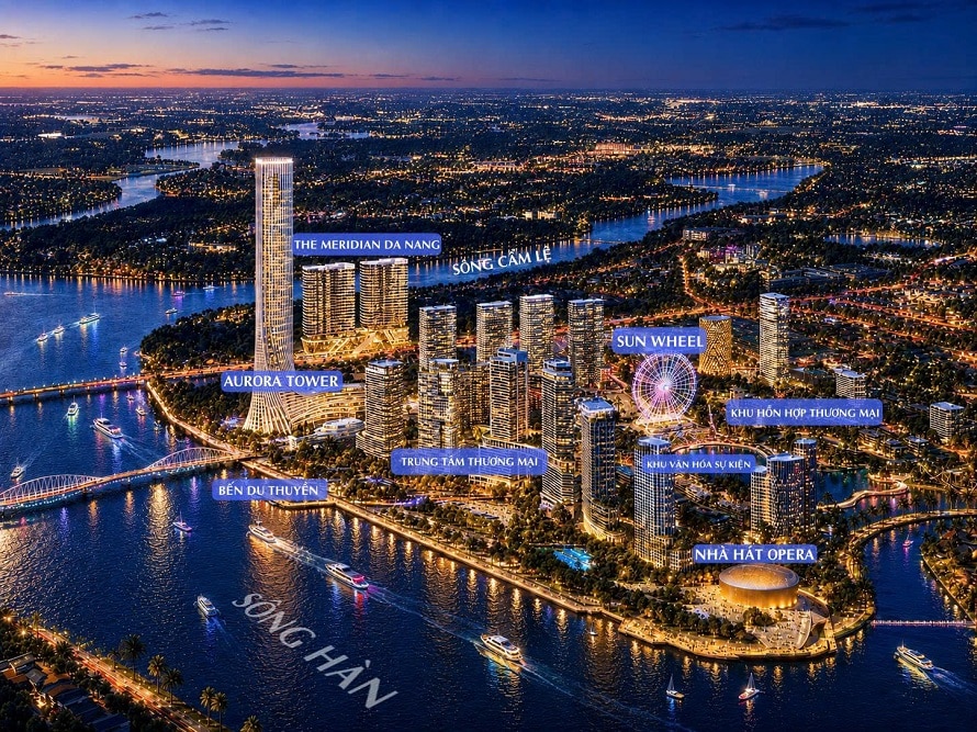 Phối cảnh dự án Da Nang Downtown Đà Nẵng