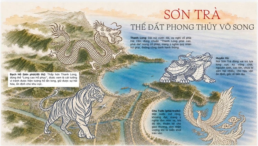 phong thủy vị trí sơn trà, đà nẵng